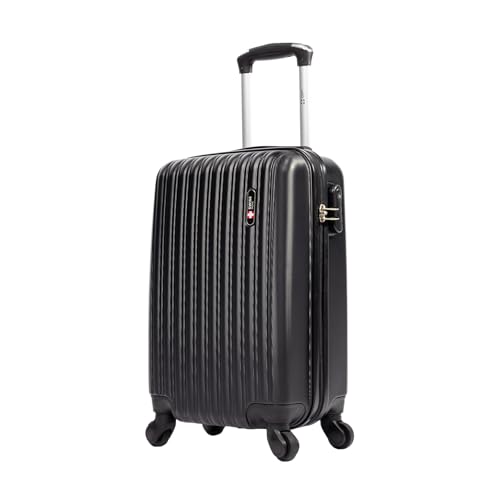 Mala de bordo 10kg Pequena Londres Swiss Move Preto
