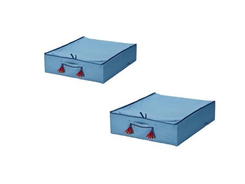 Ikea Pysslingar Underbed Storage Box Light Blue X 2 Buy Online