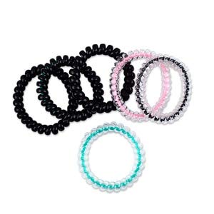 Amazon Com Scunci Spiral Ponytailers With Ns Inner Core 6ct