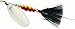 Mepp's Dressed Aglia Bait, Silver-Black, 1/2-Ounce