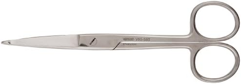 Integra Miltex Vantage Knowles V95-560 Stainless Steel Mid Grade Bandage Scissor, 5.5" Length