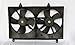 TYC 621210 Infiniti FX35 Replacement Radiator/Condenser Cooling Fan Assembly