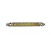 Solid Brass Captains Quarter Wall Decore Plaque