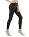 TM-FYP52-BLK_Medium Tesla Yoga Pants High-Waist Tummy Control w Hidden Pocket FYP52