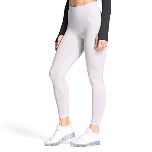 Aoxjox Women's High Waist Workout Gym Vital Seamless Leggings Yoga