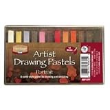 6 Pack PORTRAIT DRAWNG PASTELS SET/12 Drafting, Engineering, Art (General Catalog)