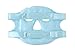 Hot and Cold Therapy Gel Bead Full Facial Mask by FOMI Care | Ice Face Mask for Migraine Headache, Stress Relief | Reduces Eye Puffiness, Dark Circles | Fabric Back (Full Face w/Eye Holes)