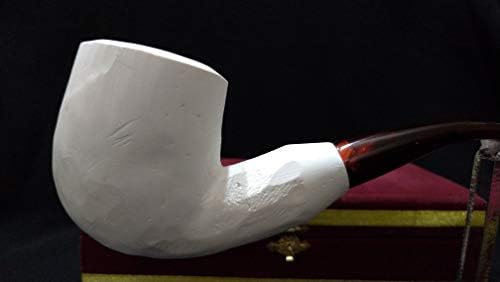 "UNCARVED" High Grade Block Meerschaum pipe CARVE YOUR OWN PIPE