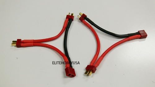 USA Ships - 2 X Dean’s (T-Plug) Series Adapter for Double Voltage