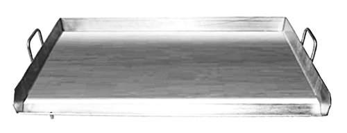 Bioexcel Stainless Steel Plancha - all Purpose griddle for Taco Cart, BBQ grill 15", 32" & 36" - This one is 32"x17"