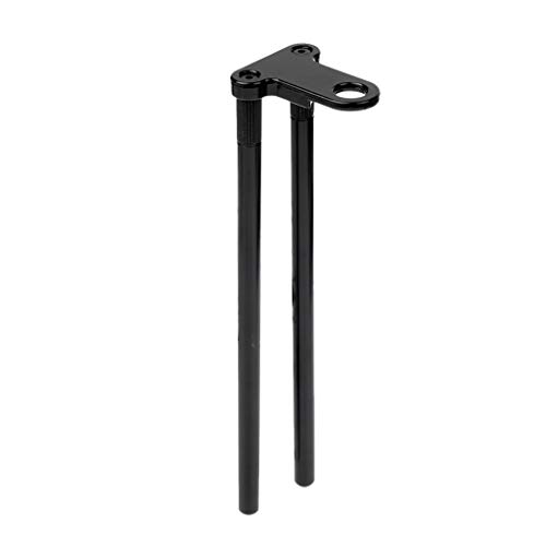 HenShiXin Mit Snag Bar Ear Angel-Verbindungsstück for Angeln Bissanzeiger Angelzubehör Seite (Color : Black)