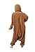 SAZAC Sloth Kigurumi - Onesie Jumpsuit Halloween Costume (Adults)