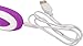 Pure Love G-Spot Silicone Vibrator Purple, Rechargeable, Water-Resistant and Multi Function, Adult Sex Toy