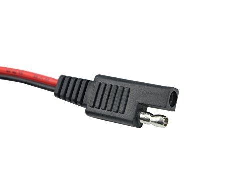 WGCD 5 PCS Ring Terminal Harness with Fused SAE 2 Pin Quick Disconnect Plug (5 PCS) - Thumbnail 3