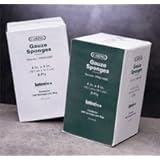 Caring Non-Sterile Gauze - 4" x 4", 12-ply - 2,000 Per Case - Model PRM21412C