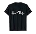 Surfer Surfing Wave Heartbeat T shirt Gifts T-Shirt
