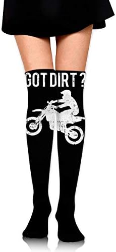 shtseresj Knee High Socks Got Dirt Bike Women's Athletic Over Thigh Long Stockings