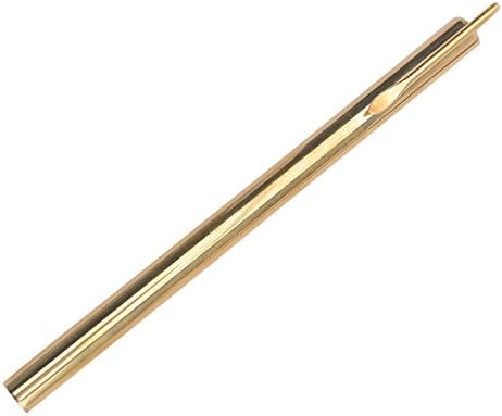 TDO Special Anti-roll Handmade Military Grade Solid Brass Pen Solid Portable EDC Pocket Pen Unique Polished Metal Sign Signature Pen Gel Pen