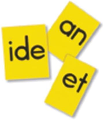 Learning Resources Word Families- 233 Magnetic Tiles