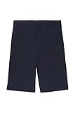 French Toast Flat Front Adjustable Waist Short Boys Navy 10