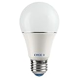 Cree SA19-04650MDFD-12DE26-1-14 Led 40W Replacement A19 Daylight (5000K) Dimmable Light Bulb (4-Pack),