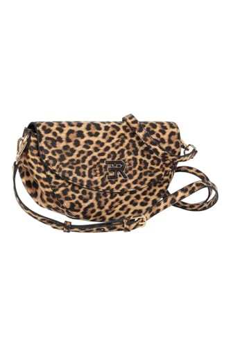 Ermanno Firenze Tansy, Borsa Unisex-Adulto, Leopardo, Talla única