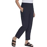 KIRKLAND Signature Ladies' Ankle Pants, Navy, XXL