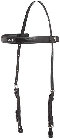 Zilcoデラックスendurance Bridle Headstall Piece サイズ アラブ フルカラー ブラック Masqueboutique Com
