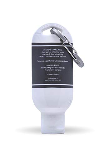Cheer Chalk Grip Enhancing Lotion for Elite Cheerleading & Stunt - 50 Practices Per Bottle!
