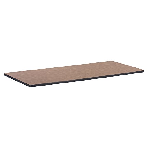 Lorell LLR99896 Oak Laminate Rectangular Activity Tabletop, Medium