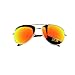GAMT Retro Vintage Mirrored Aviator Sunglasses Metal Frame Classic Style