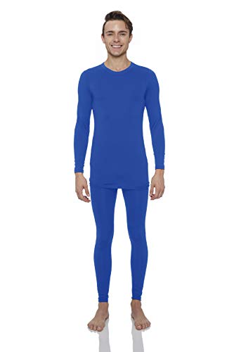 Rocky Thermal Underwear for Men Fleece Lined Thermals Men’s Base Layer Long John Set