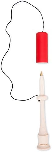 Pendama Satisfying Toy - A Kendama Inspired Japanese Yoyo Juggling Pen Kadamas Accessories (Red)