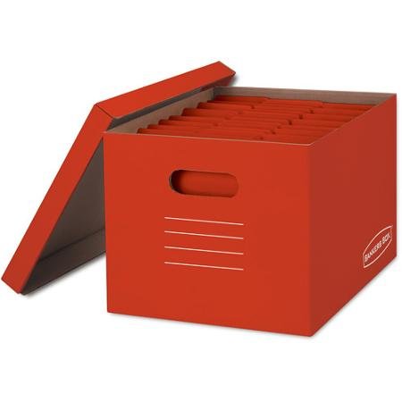 Bankers Box Basic-Strength Storage Boxes, 8-Pack