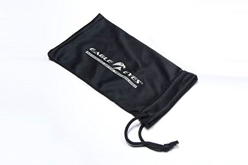 Eagle Eyes NIGHT-LITE FitOns Night Driving Glasses with Anti Reflective Coating - Black