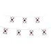 LoveVC South Korea Flag, 100 Feet South Korean Flag National Country World String Flags Banners,International Party Decorations Supplies for World Cup,Olympics,Sports Clubs