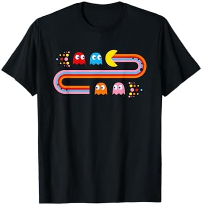Amazon.com: 【PAC-MAN】 PAC-MAN Illustration 005 T-Shirt
