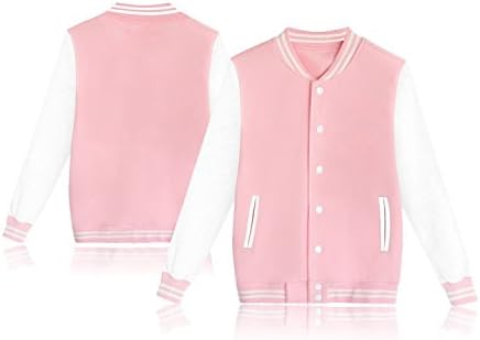BoToKiNo Custom Embroidered Baseball Jacket Varsity Baseball Cotton Jacket Letterman Jacket Unisex
