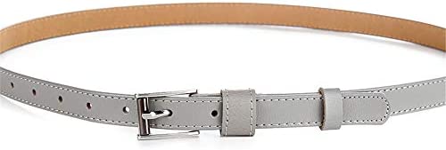 Maybesky Cinturon De Cuero Para Mujer Cinturon Delgado Ajustable
