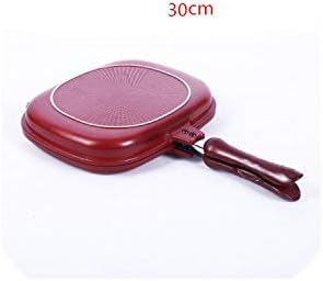 28Cm/30Cm/32Cm Fry Pan Non Stick Fryer Pan Double Side Grill Fry Pan,4