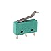 Podoy KW4 3Z 3 Micro Limit Switch AC 125V 5A Hinge Lever for Compatible with Mill CNC (Pack of 5)