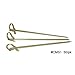 Happy Sales Bamboo knot Skewers (4 Inch50)