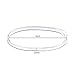 eBoot Elastic Bands Hair Rubber Bands Mini Hair Ties, 1000 Pieces (Clear)