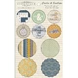 Strong Double-Sided Cardstock Die-Cuts 4"X6"-Textured Circles & Scallops