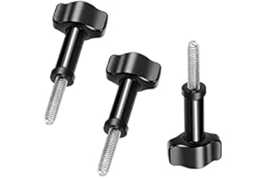 316 Stainless Steel Thumbscrew for Gopro Hero 11/10/9/8/7/6/5，Fire Rock Stainless Steel Screw for Insta360 ONE R and X3 X2-3P