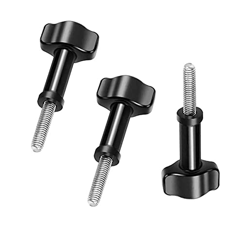 Fire Rock 316 Stainless Steel ThumbScrew for Gopro Hero 10/9/8/7/6/5 Stainless Steel Screw for Insta360 ONE R and X2-3Packs