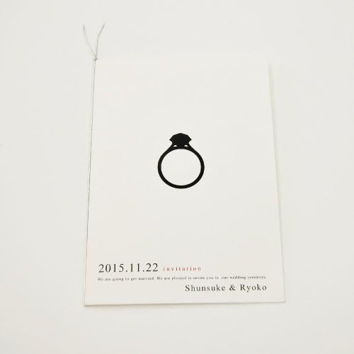 結婚式 100 品質保証 激安超特価 新作製品 世界最高品質人気 腕時計 ペット用品 多目的 100 品質保証 B00cru4dxq 招待状手作りセット アニバーサリー エンゲージリング 10名様分 返信はがき 印字あり 正規品送料無料 高価値人気殺到 のし 冠婚葬祭用品