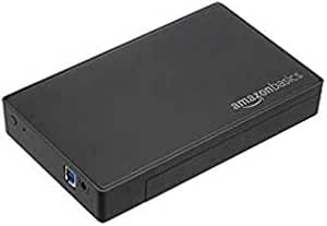 Amazon Basics - Carcasa para disco duro SATA, 8,9 cm - USB ...