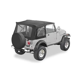 Amazon.com: Bestop Jeep CJ7 YJ Wrangler Supertop Soft Top ...