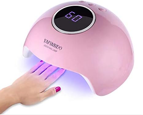 Nail Lamp, YAPINNDO Nail Dryer, 36W UV LED Nail Lamp Gel Curing Lamp with 30s/60s/90s Timer Setting & Auto Sensor for All Nail Polish